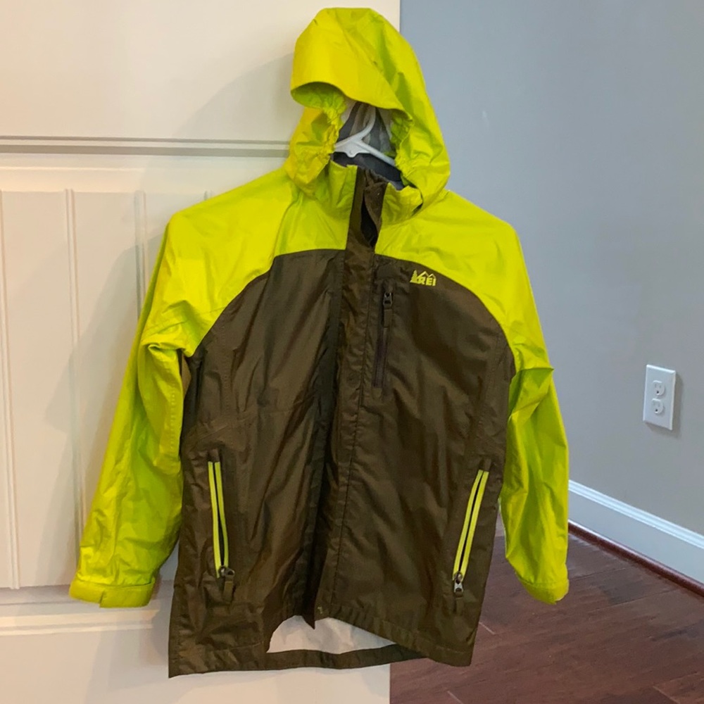 Boys REI rain jacket.